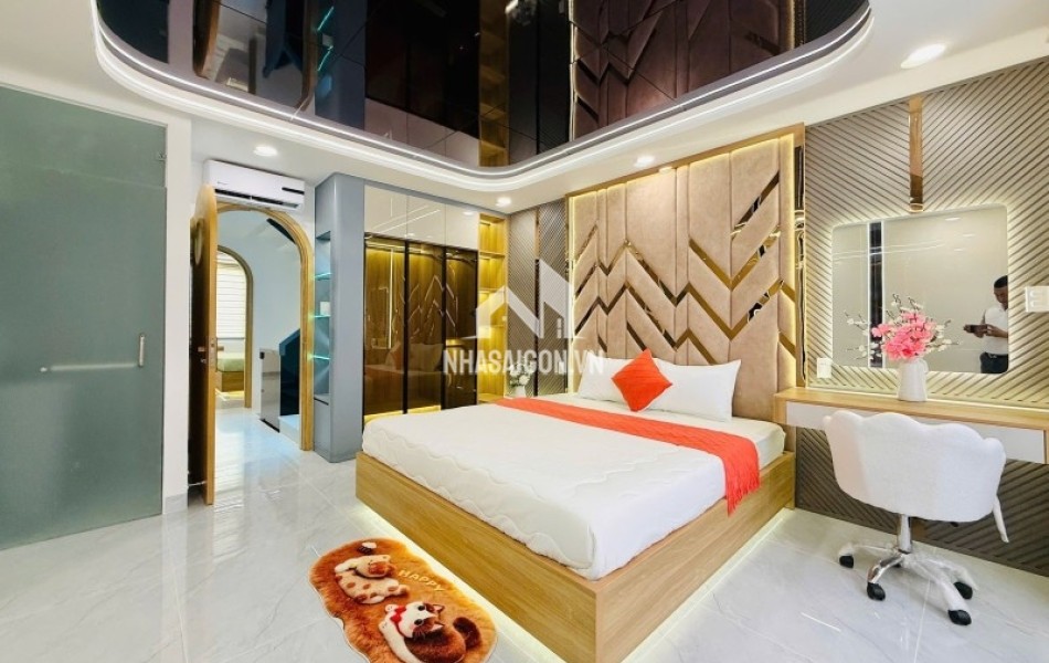 Bán nhà 55m2 Ngang 4 Nở Hậu 4,2m x 13,2m Phạm Văn Chiêu Gò Vấp 6tỷ680